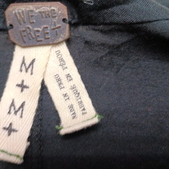 Free People We The Free Women's Black Sleeveless Cowl Neck Top - Picture 7 of 8